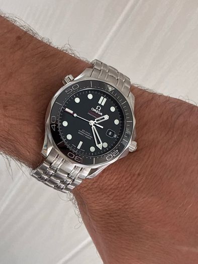 Omega Seamaster Diver Black non wave/ ceramic bezel full set