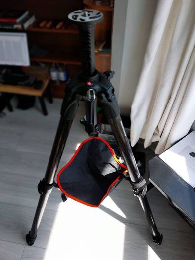 Manfrotto Carbon Fiber Tripod 057C3-G (3 Sections Geared)