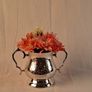 Vintage Silver-Plated Sugar Bowl / Decorative Flower Vessel Image 8