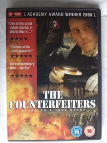 The Counterfeiters [2007] Karl Markovics, August Diehl & Devid Striesow [Movie DVD] Academy Award - Best Foreign Language Film