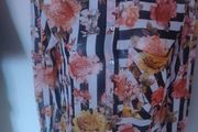 Zara Basic floral shirt size M UK10 EU38 Postage included