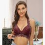 Brand New SHEKINI Soft Cups Wireless Bra with Removable Pads Floral Lace Elegant and Comfortable. Image 7