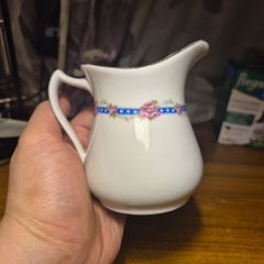 Old Porcelain Milk Jug Made in Chechoslovakia