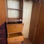 Mid century solid wood wardrobe -120 Image 2