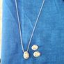 Genuine Swarovski Pendant and earring set Image 2