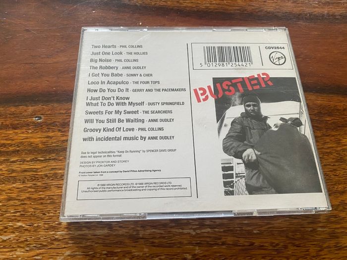 Buster Original Soundtrack CD Phil Collins