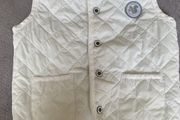Baby Chico white gilet 12-18 months 1 year