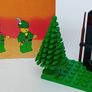 Vintage LEGO 6054 Robin Hood's Tree Hideaway Set B Image 6