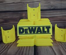 Battery and Tool Holders Bosch Festool Einhell Stihl Worx Milwaukee DeWalt Parkside Makita Ferrex Hilti Metabo Ryobi Wurth (Free postage bulk buy 3 or more)