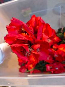 poppy flower faux silk flower bundle wholesale