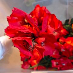 poppy  artificial flower faux silk flower bundle wholesale