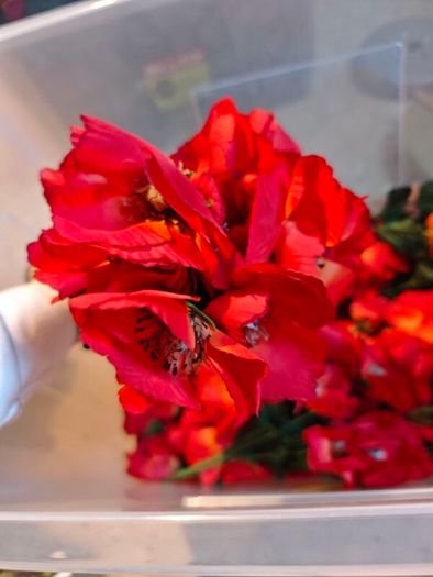 poppy flower faux silk flower bundle wholesale