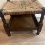 Antique Irish Woven Stool Image 3