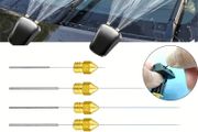 10Pcs Car Windscreen Jet Nozzle Washer Tool Stainless Steel Wiper Nozzle Cleaning Kit For 3D Pipe Printer Jets Gas Stoves Shower Head