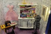 Diorama / Roombox Miniature scene sewing room