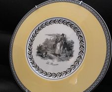 Villeroy & Boch - wall hanging plate 17.5cm diameter FREE NATIONWIDE DELIVERY.