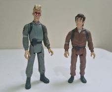 Vintage Kenner The Real Ghostbusters Figures Egon & Peter