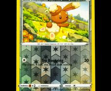 Buneary 144/195 Reverse Holo Sword and Shield Silver Tempest Pokemon Card
