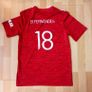 2020/21 Manchester United #18 Fernandes Adidas Jersey Size Age 15/16 Years Image 2