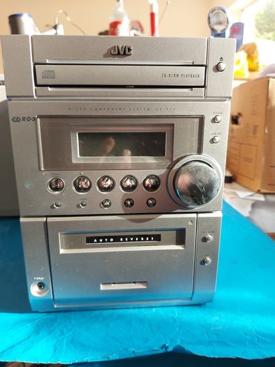 Jvc Micro Component System, Model No. Ca-uxp30, Cd, Radio, Tape And Auxillary, In Excellent Condition