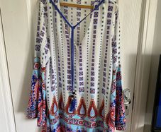 Queen Summer beach cover up dress