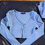 Zara Blue Co Ord Set..size M Image 4