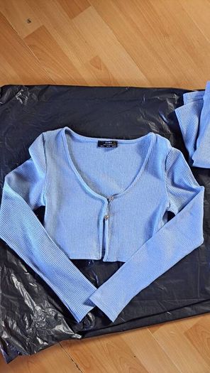 Zara Blue Co Ord Set..size M