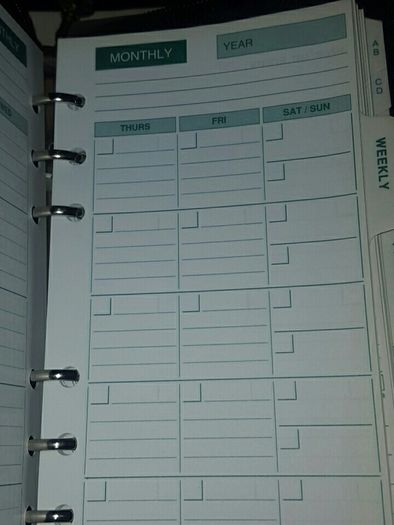 personal organiser