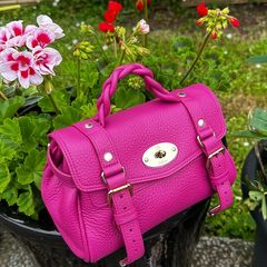 Mulberry Mini Alexa Bag in Mulberry Pink