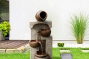 Home Garden Water Solar Fountain with Light