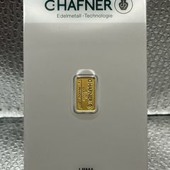 1gram Fine 9999 Gold Bullion C.Hafner Bar