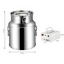 BRAND NEW 14L Electric Milking Machine Food Grade Portable Automatic Pumping Rate 24L/min Cattle Milking With Brush Sheep Image 10