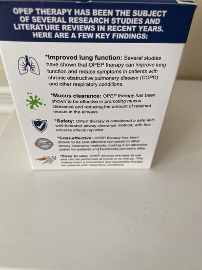 New Lung & Mucus Removal Device( Flutter)