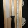 Wooden Ham Stand with knife Spanish Serrano Ham Holder Image 4