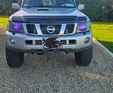 Nissan Patrol bushdoof Angry eye headlights