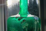 antique decanter or vase
