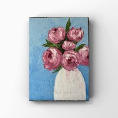 Original palette knife oil painting