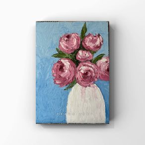 Original palette knife oil painting
