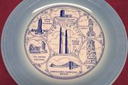 Vintage  New York  Souvenir Plate