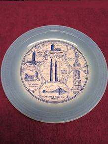 Vintage  New York  Souvenir Plate