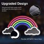 LED Neon Light Signs, Rainbow Cloud Neon Room Decor Image 3