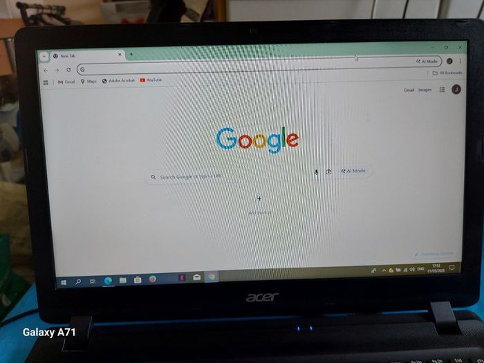 Acer Aspire ES 15, AMD Dual-Core Processor E1-7010, 1.5GHz, 4GB Ram, 1 Terrabyte HDD, Windows 10, Microsoft Edge, Chrome and VLC