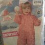 Girls new snowsuit 2:4 mths Image 2