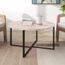 Coffee Table with Metal Legs Image 3