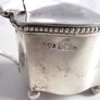 Art Deco sterling silver 154g cruet salt pepper set 1911 1914 Image 2