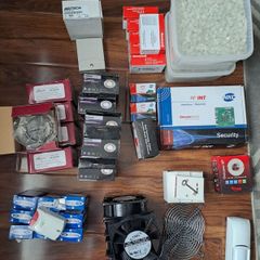 Job lot alarm,electric and lighting items