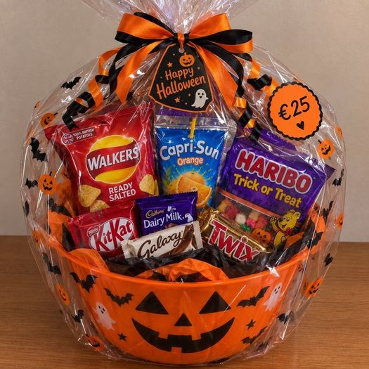 Halloween treat baskets