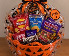 Halloween treat baskets