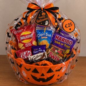 Halloween treat baskets