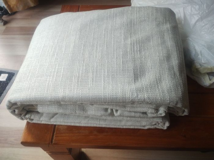 Blackout Eyelet curtains never used 132"x90"